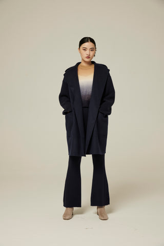 Women's two-sided cashmere coat